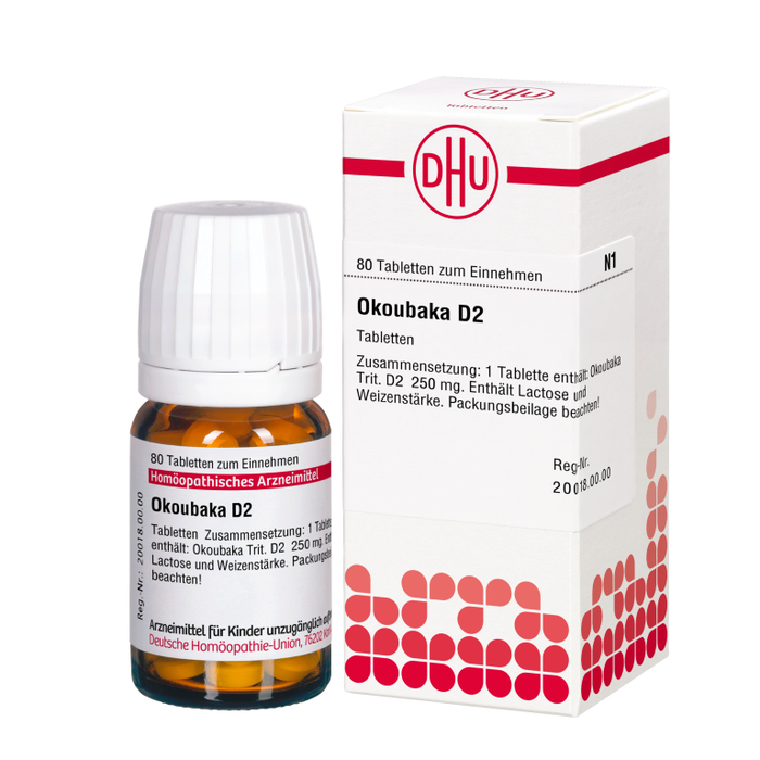 DHU Okoubaka D2 Tabletten, 80 pc Tablettes