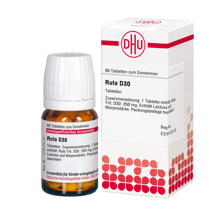 DHU Ruta D30 Tabletten, 80 St. Tabletten