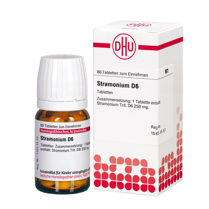 DHU Stramonium D6 Tabletten, 80 St. Tabletten