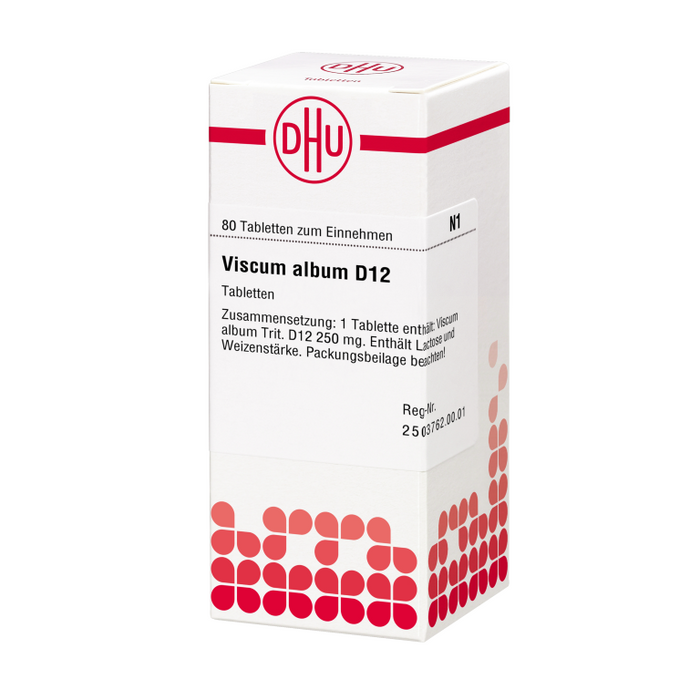 DHU Viscum album D12 Tabletten, 80 St. Tabletten