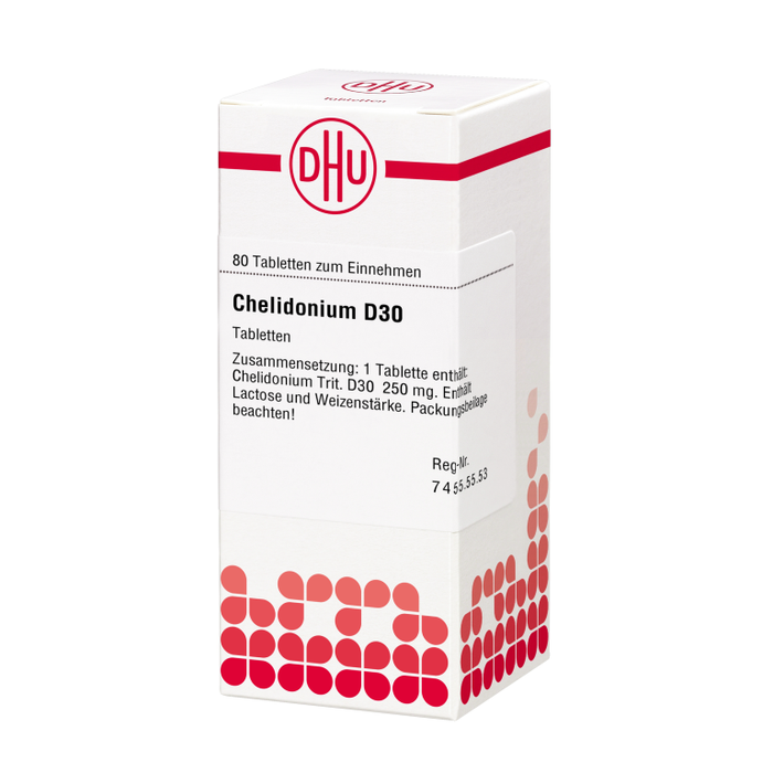 DHU Chelidonium D30 Tabletten, 80 pcs. Tablets