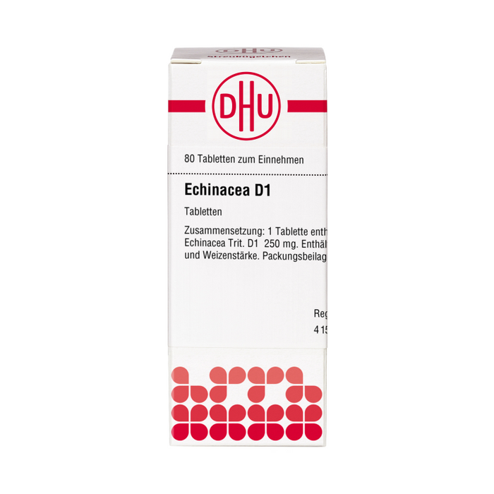 DHU Echinacea D1 Tabletten, 80 pc Tablettes