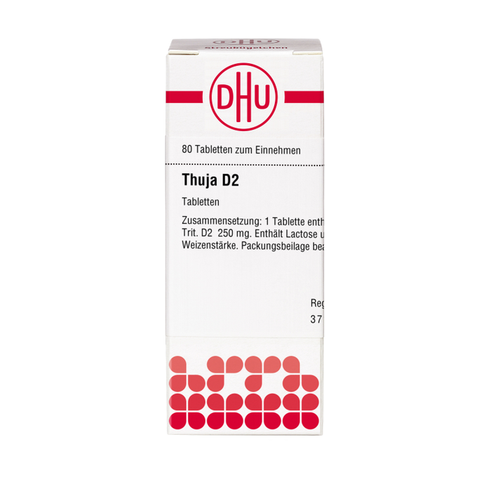 DHU Thuja D2 Tabletten, 80 St. Tabletten