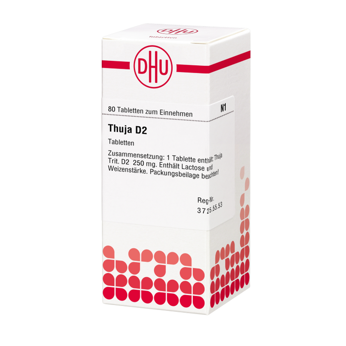 DHU Thuja D2 Tabletten, 80 St. Tabletten