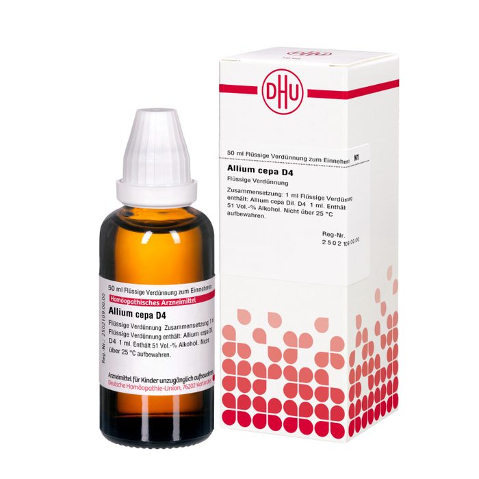 DHU Allium cepa D4 Dilution, 50 ml Lösung