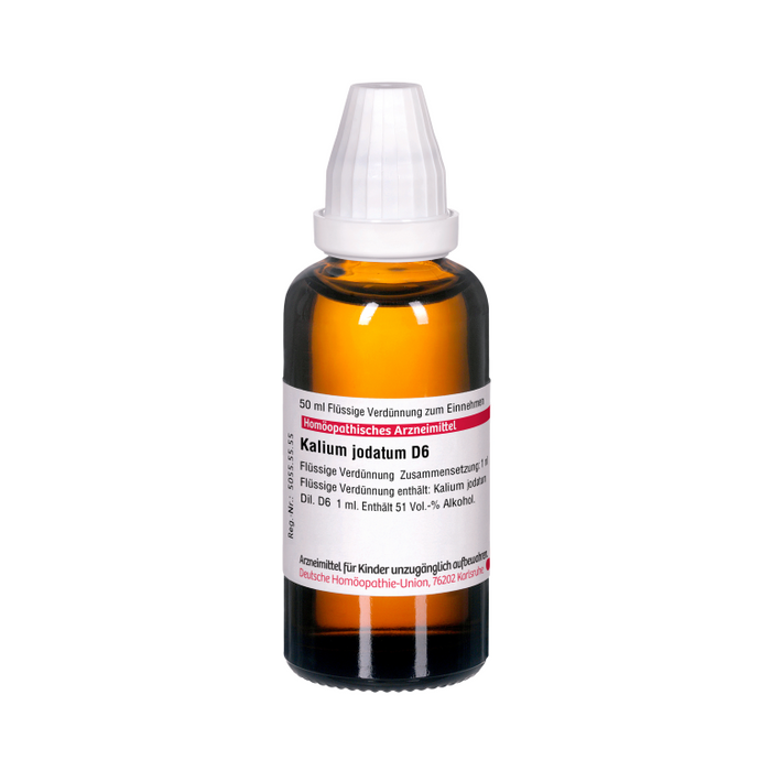 Kalium jodatum D6 DHU Dilution, 50 ml Lösung