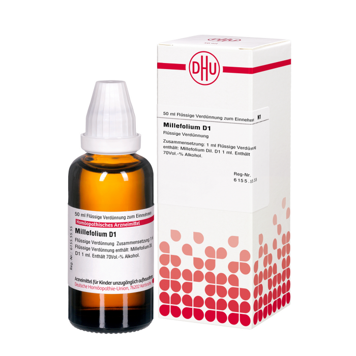 DHU Millefolium D1 Dilution, 50 ml Lösung