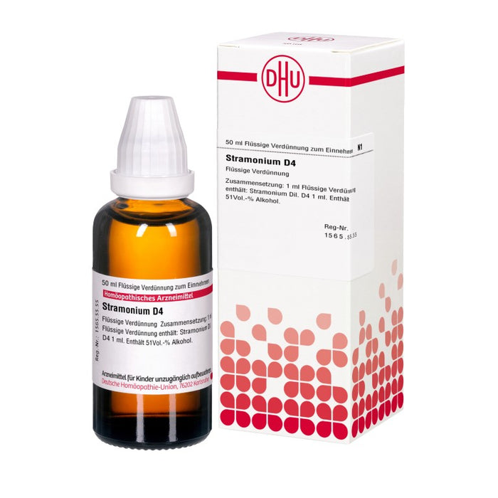 Stramonium D4 DHU Dilution, 50 ml Lösung