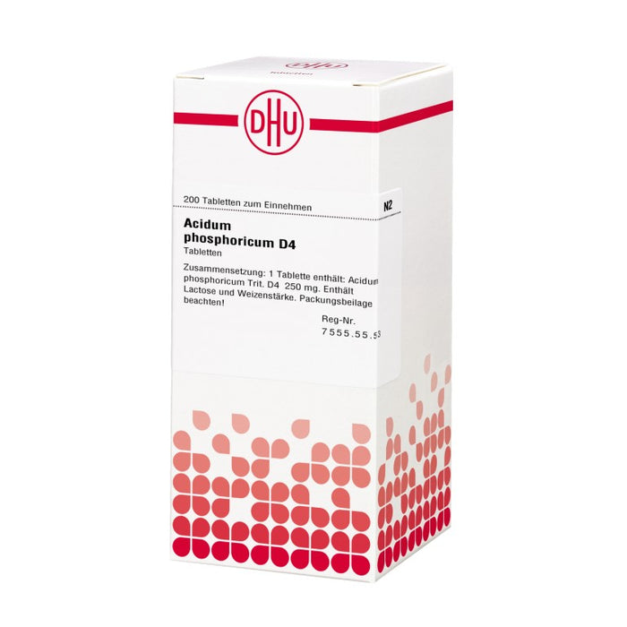 DHU Acidum phosphoricum D4 Tabletten, 200 St. Tabletten