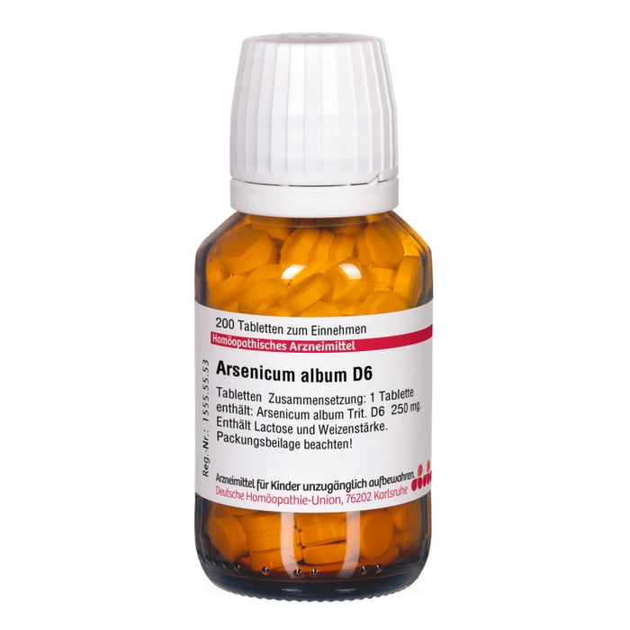 DHU Arsenicum album D6 Tabletten, 200 St. Tabletten