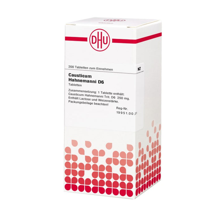 DHU Causticum Hahnemanni D6 Tabletten, 200 St. Tabletten