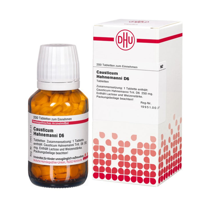 DHU Causticum Hahnemanni D6 Tabletten, 200 St. Tabletten