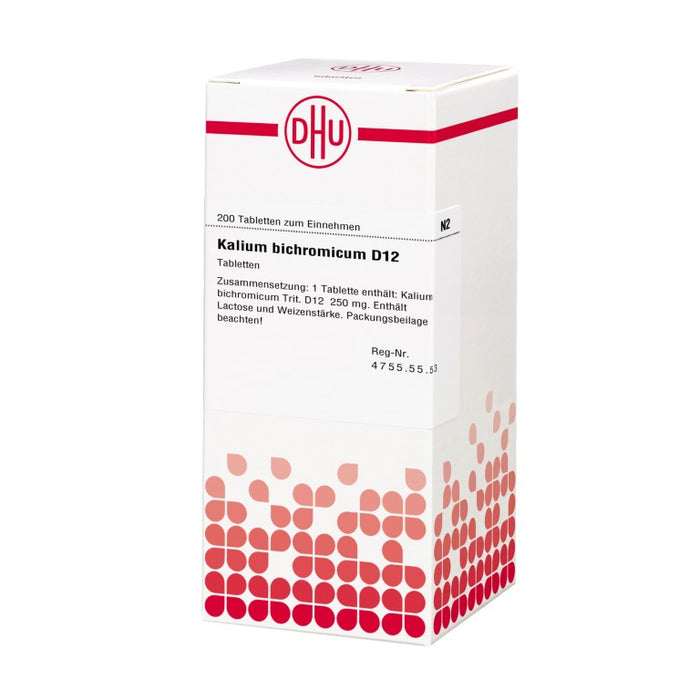 DHU Kalium bichromicum D12 Tabletten, 200 St. Tabletten