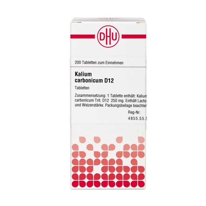 DHU Kalium carbonicum D12 Tabletten, 200 St. Tabletten