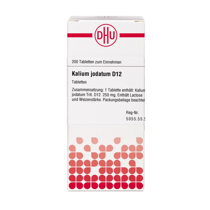 DHU Kalium jodatum D12 Tabletten, 200 pcs. Tablets