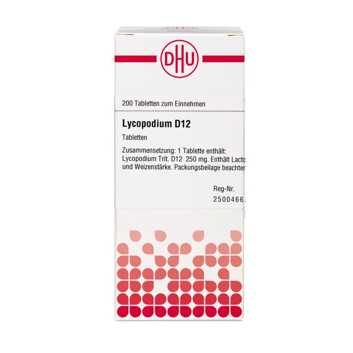 DHU Lycopodium D12 Tabletten, 200 St. Tabletten