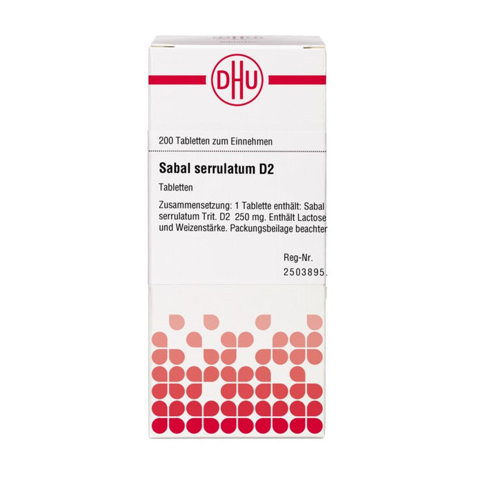 DHU Sabal serrulatum D2 Tabletten, 200 St. Tabletten