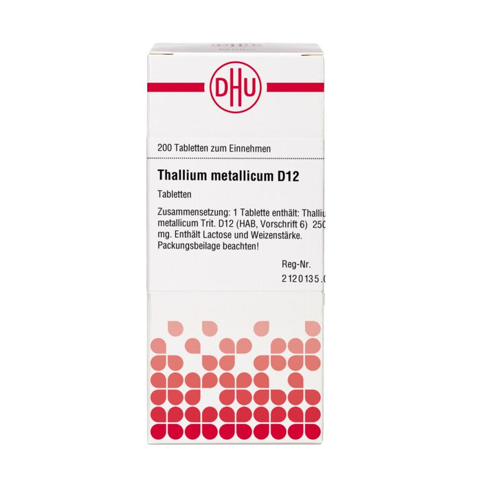 DHU Thallium metallicum D12 Tabletten, 200 St. Tabletten