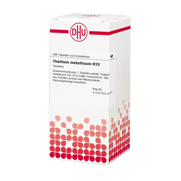 DHU Thallium metallicum D12 Tabletten, 200 St. Tabletten