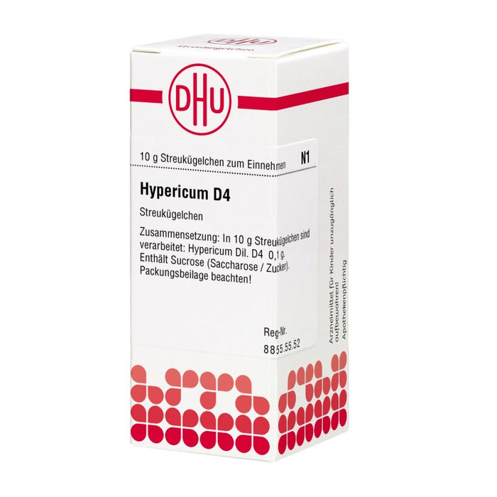 DHU Hypericum D4 Streukügelchen, 10 g Globules