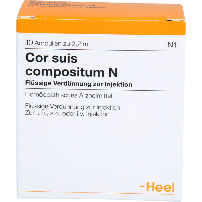 Heel Cor suis compositum N Ampullen, 10 pcs. Ampoules