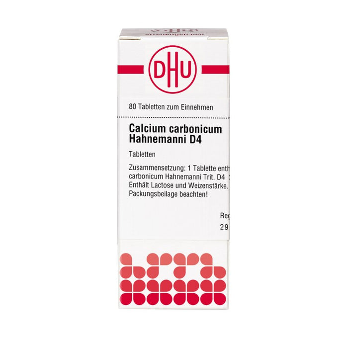 DHU Calcium carbonicum Hahnemanni D4 Tabletten, 80 St. Tabletten