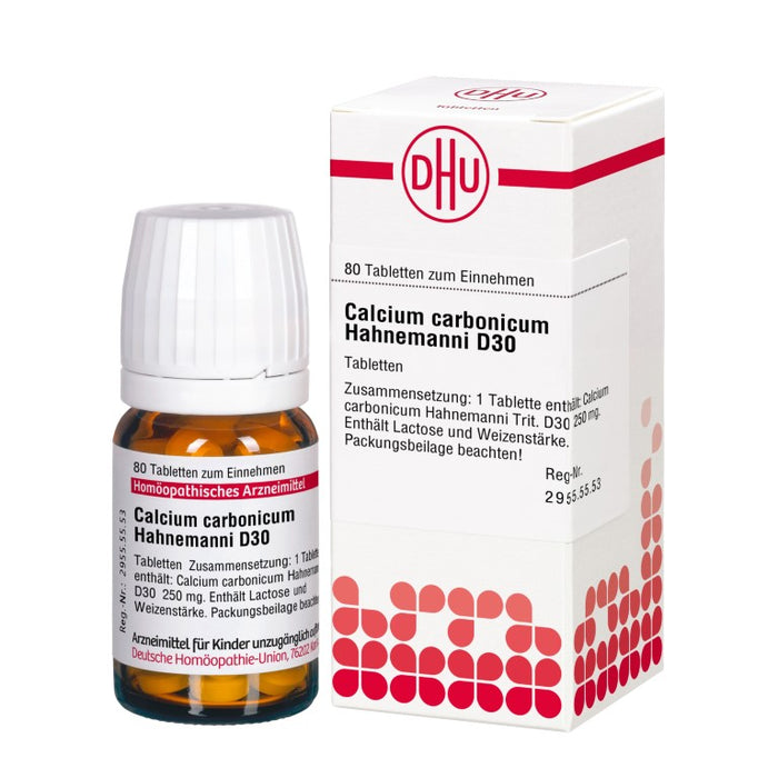 DHU Calcium carbonicum Hahnemanni D30 Tabletten, 80 St. Tabletten