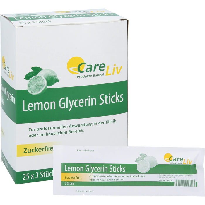 Mundpflegestäbchen Lemon-Sticks, 25X3 St STB