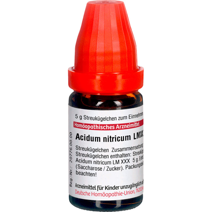 Acidum nitricum LM XXX DHU Globuli, 5 g Globuli