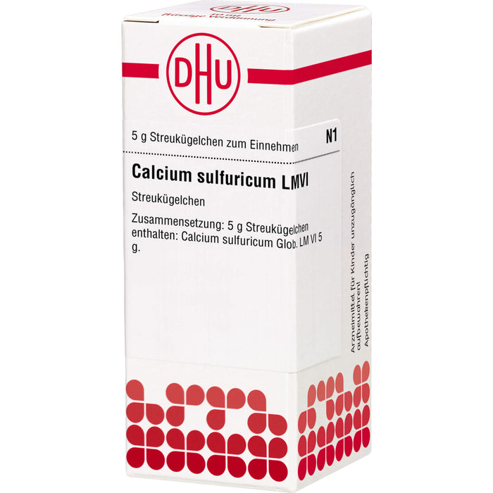 DHU Calcium sulfuricum LM VI Streukügelchen, 5 g Globules