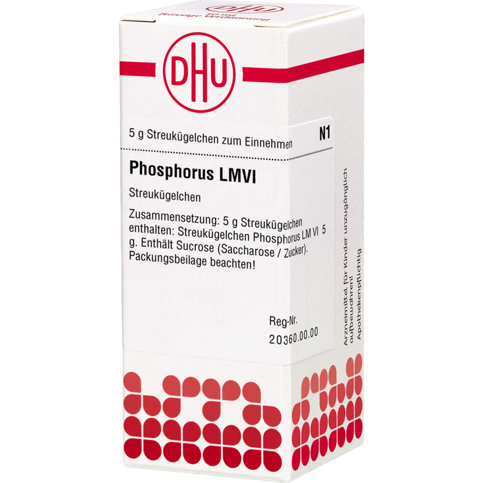 DHU Phosphorus LM VI Streukügelchen, 5 g Globuli