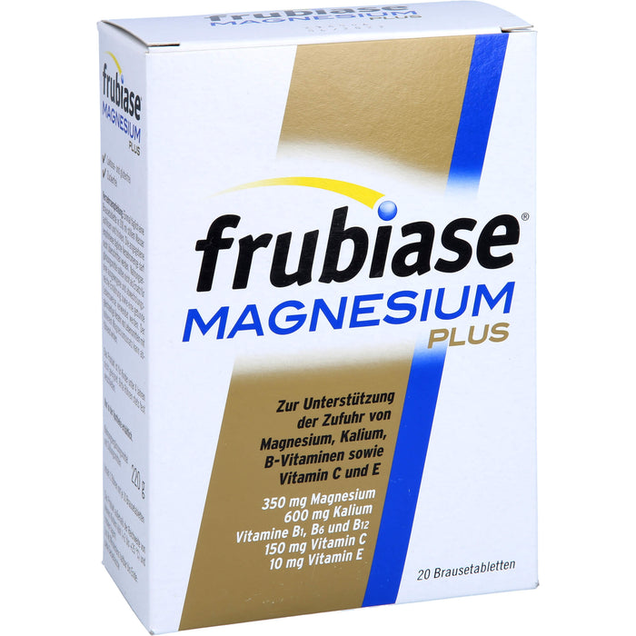 frubiase Magnesium plus Brausetabletten, 20 pcs. Tablets