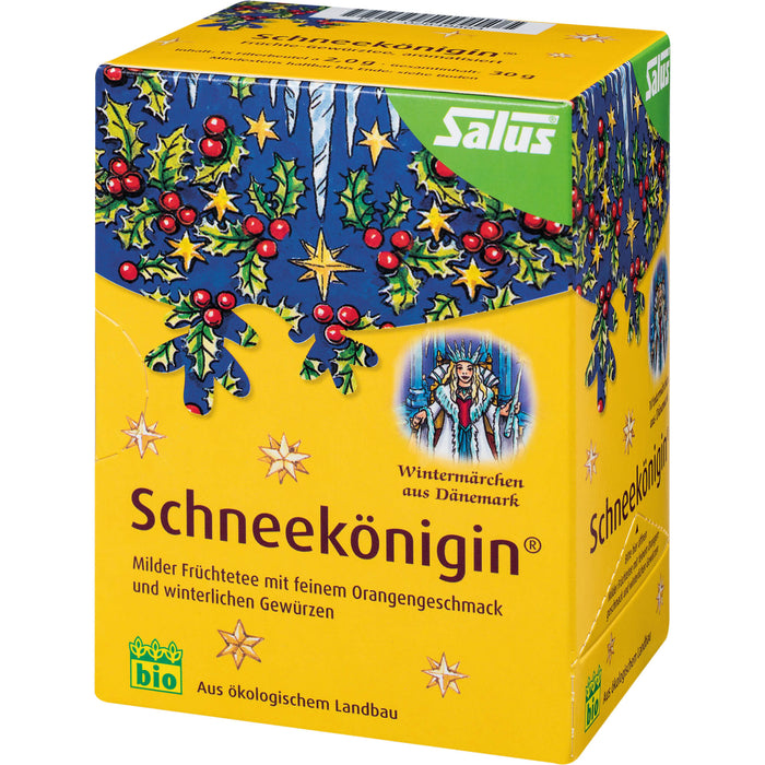 Salus Schneekönigin Früchte-Gewürztee bio, 15 pc Sac filtrant