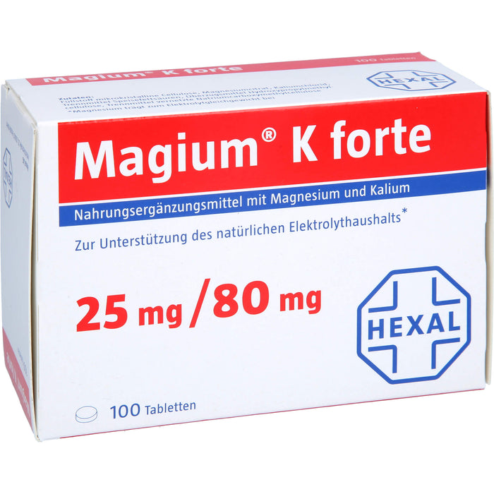 Magium K forte Tabletten, 100 pc Tablettes