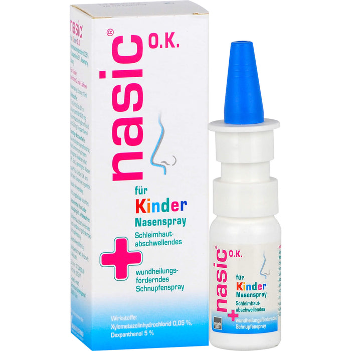 Nasic O.K. für Kinder Nasenspray, 10 ml Lösung