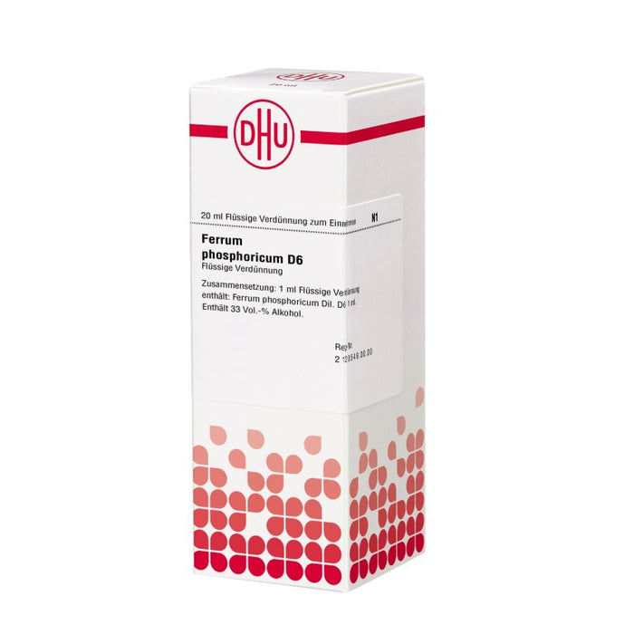 DHU Ferrum phosphoricum D6 Dilution, 20 ml Lösung