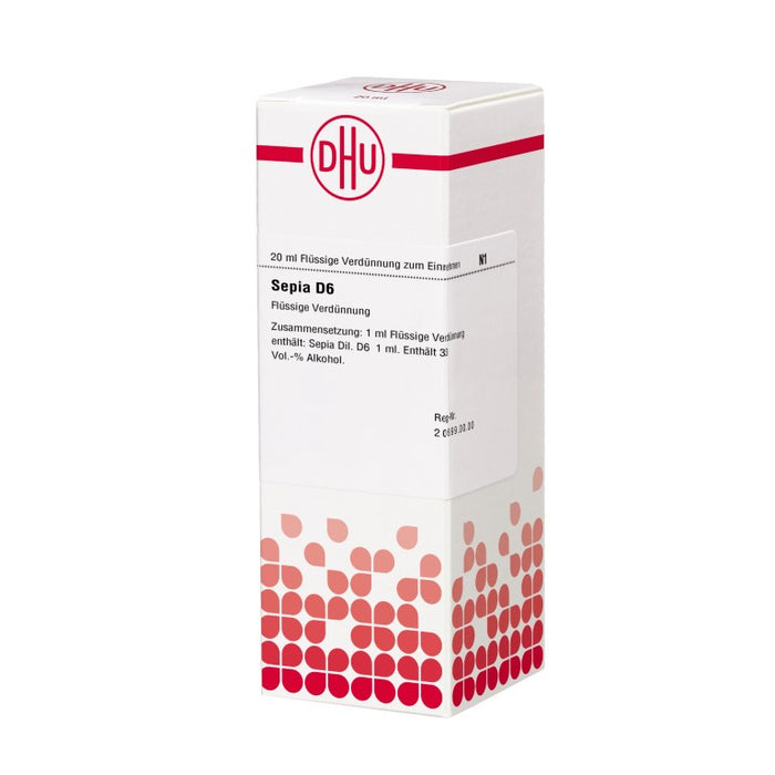 DHU Sepia D6 Dilution, 20 ml Lösung