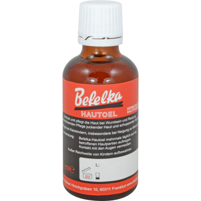 Befelka Hautöl bei Wundsein und Reizung, 50 ml Öl