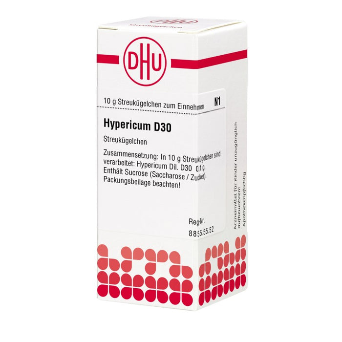 DHU Hypericum D30 Streukügelchen, 10 g Globules