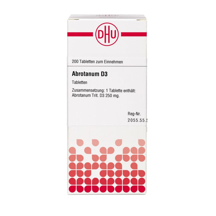 Abrotanum D3 DHU Tabletten, 200 St. Tabletten