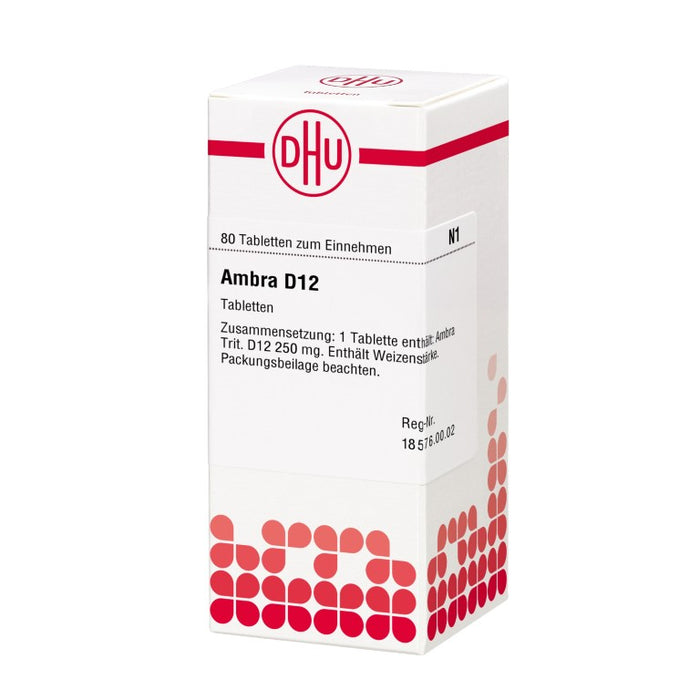 DHU Ambra D12 Tabletten, 80 pcs. Tablets