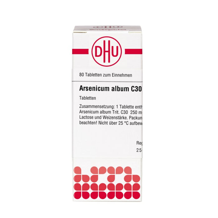 DHU Arsenicum album C30 Tabletten, 80 pc Tablettes