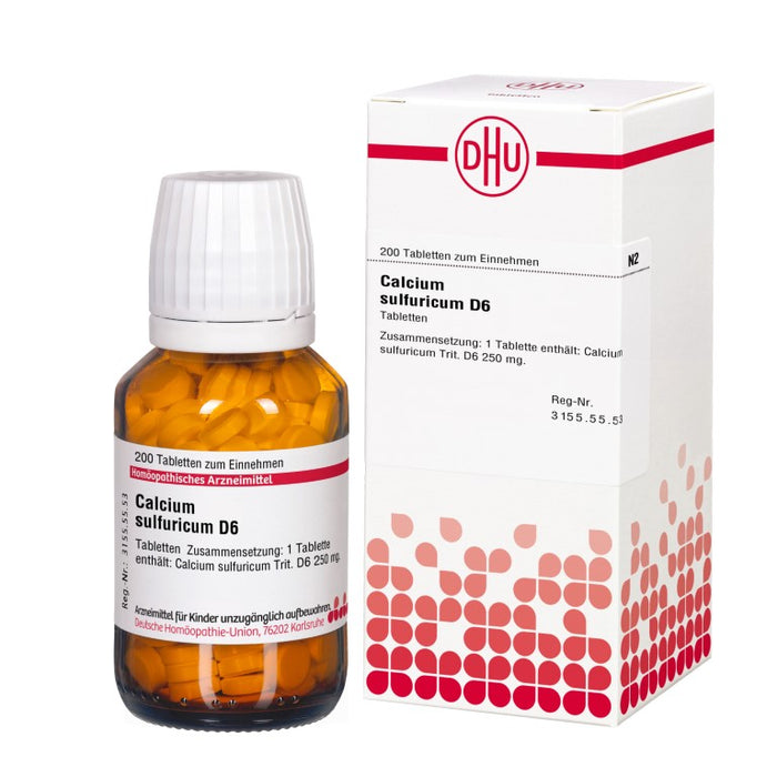 DHU Calcium sulfuricum D6 Tabletten, 200 St. Tabletten