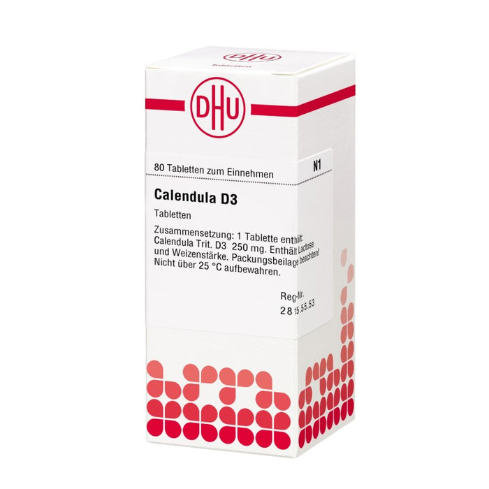 DHU Calendula D3 Tabletten, 80 pcs. Tablets