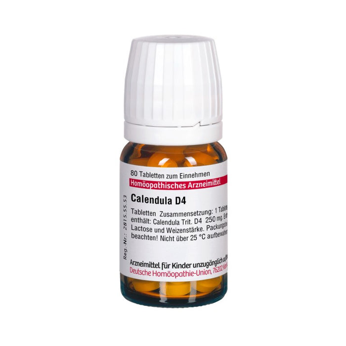 DHU Calendula D4 Tabletten, 80 St. Tabletten