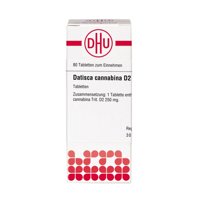 DHU Datisca cannabina D 2 Tabletten, 80 St. Tabletten