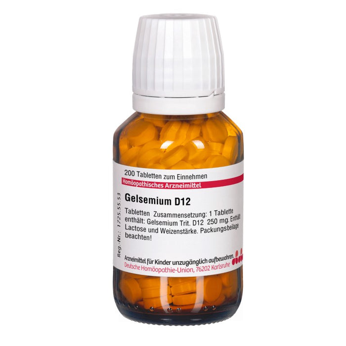 DHU Gelsemium D12 Tabletten, 200 St. Tabletten