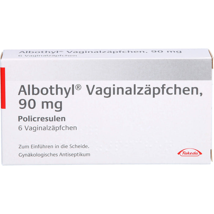 Albothyl Vaginalzäpfchen, 90 mg, 5 pcs. Suppositories