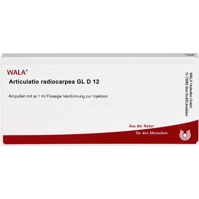 Articulatio radiocarpea GI D12 Wala Ampullen, 10X1 ml AMP