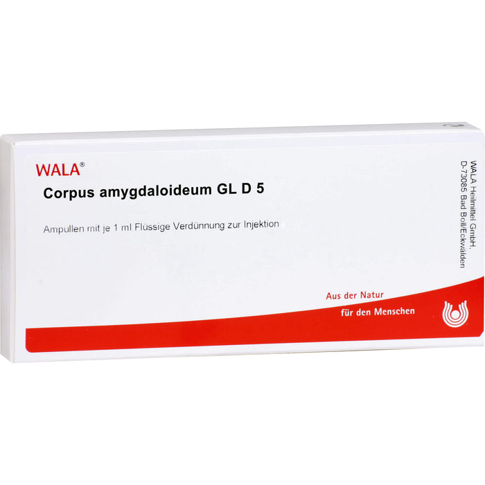 Corpus amygdaloideum Gl D5 Wala Ampullen, 10X1 ml AMP